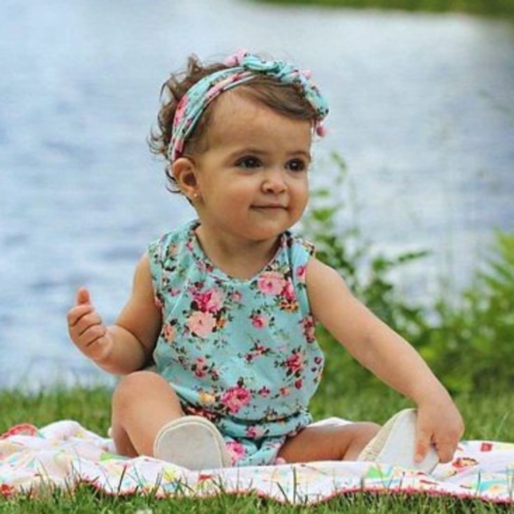 Toddler Romper and Headband Set